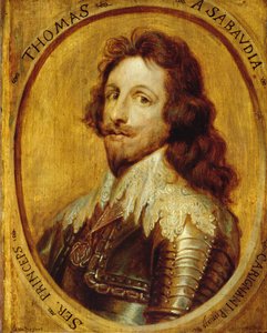 Thomas di Savoia (1597-1656) Principe di Carignano da Anthony van Dyck